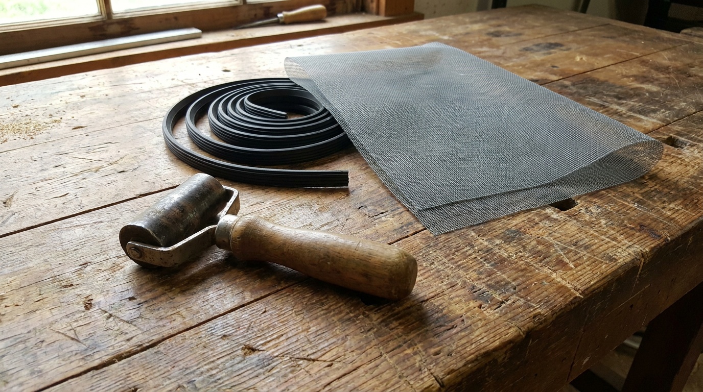 Window screen repair