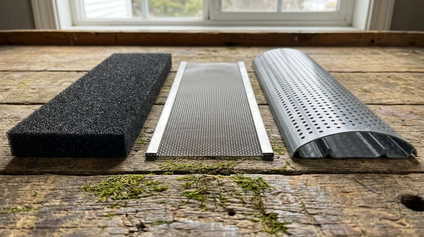 Gutter Guard Systems Compared: Foam vs. Mesh vs. Reverse Curve